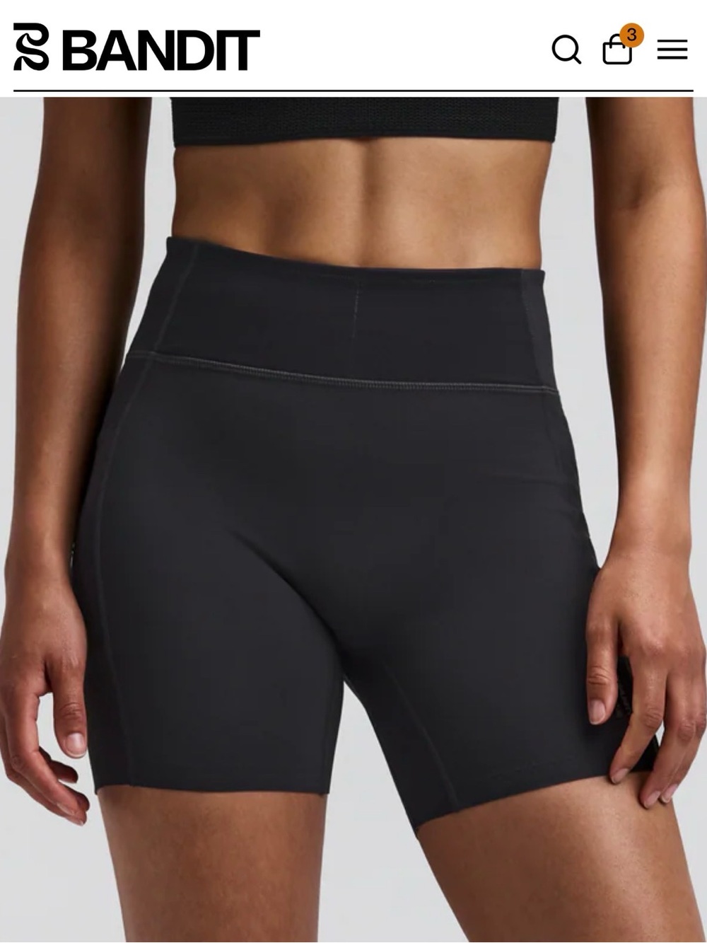 Bandit Vanisher 5” High Waist Compression Shorts